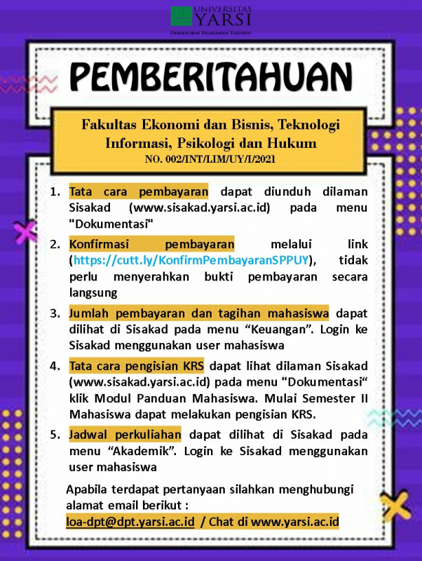 Sisakad Yarsi Ac Id Soal Sekolah